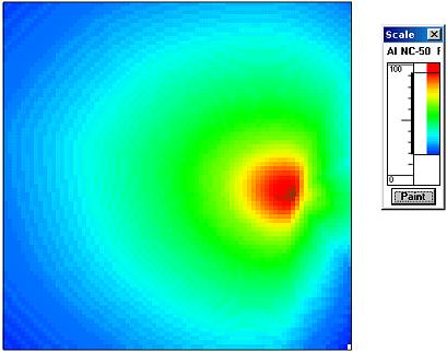 Articulation Index with NC-50 noise level