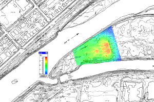 coverage map of outdoor stage