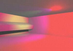 turning up the bass makes the floor much redder near the microphone