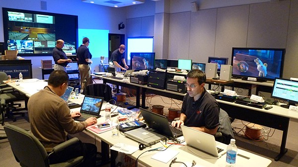 application testing in progress