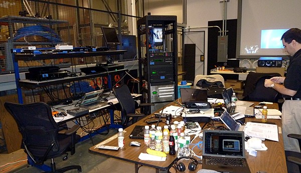 application testing in progress