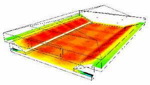 Computer model of the Bill Copeland Arena