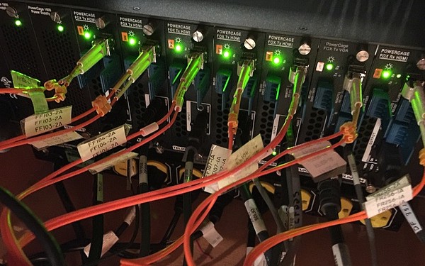 fiber optic video switcher